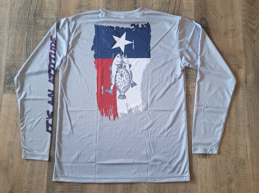 CL114 Youth Texas Flag Stringer with Hood