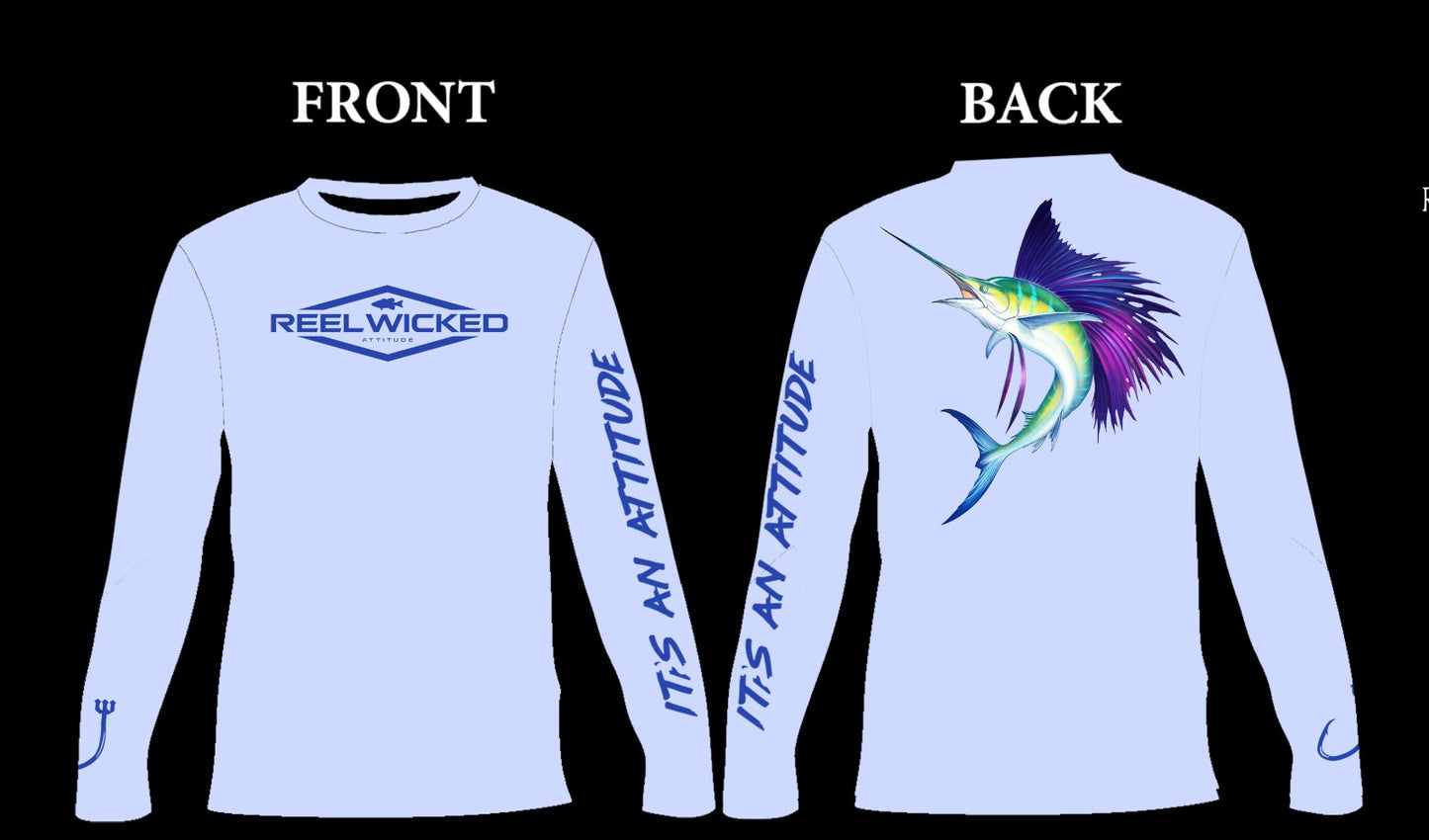 V22 Lavender Sailfish LS Quarter Zip