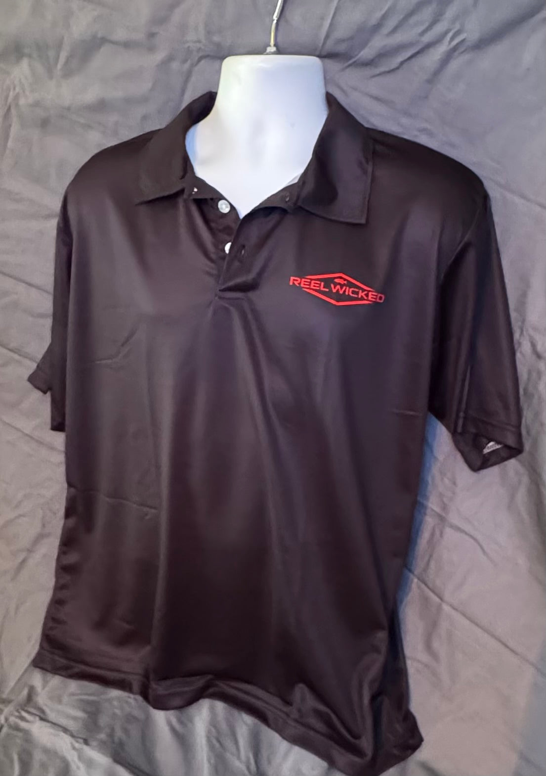 CL50 Black Polo Shirt