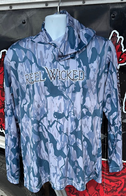 CL31 Light Blue/Grey Camo Hoodie