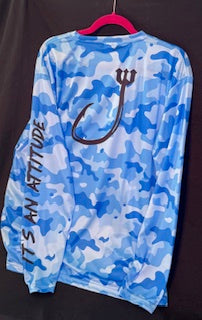V4 Blue Camo LS