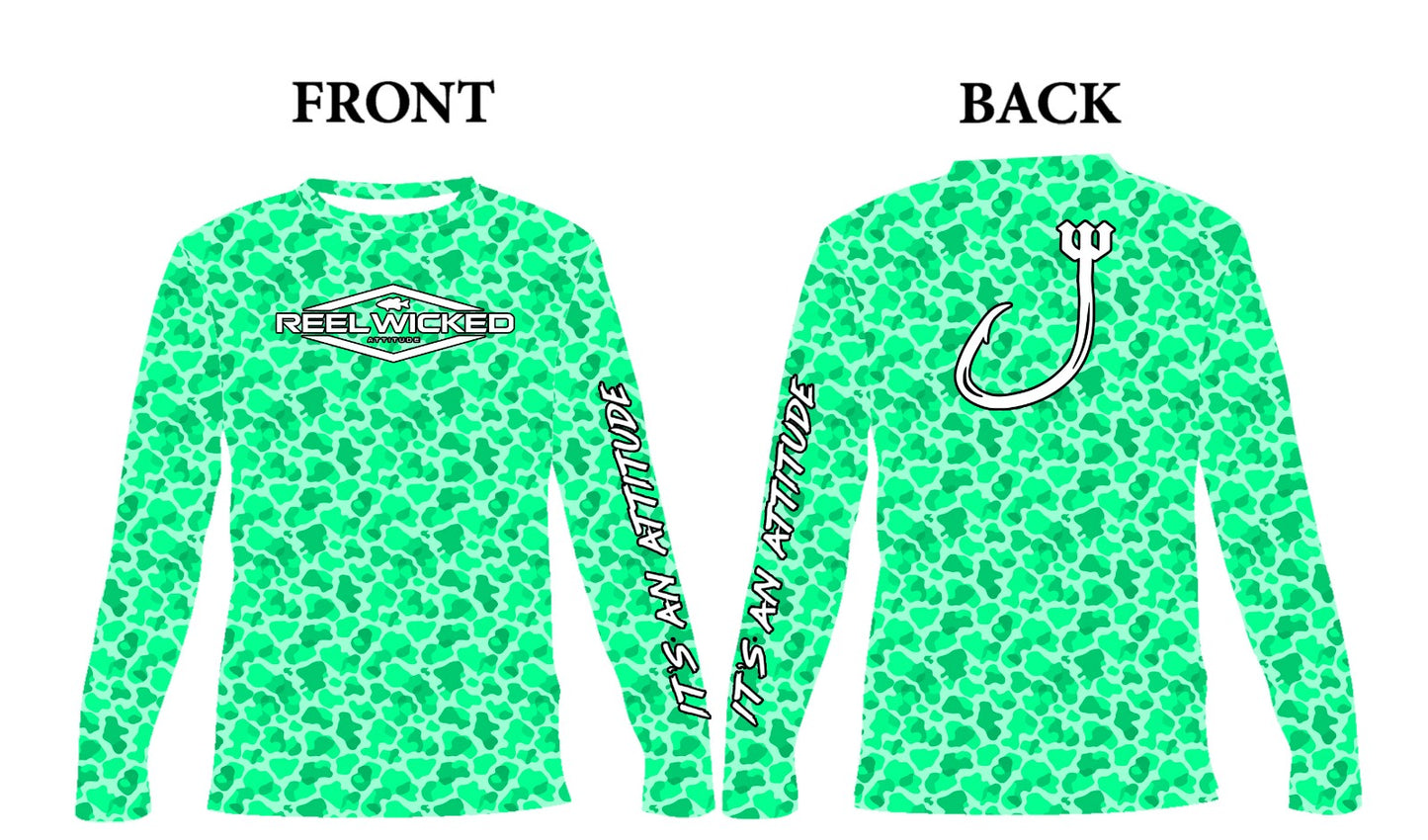 V51 Duck Camo Light Green