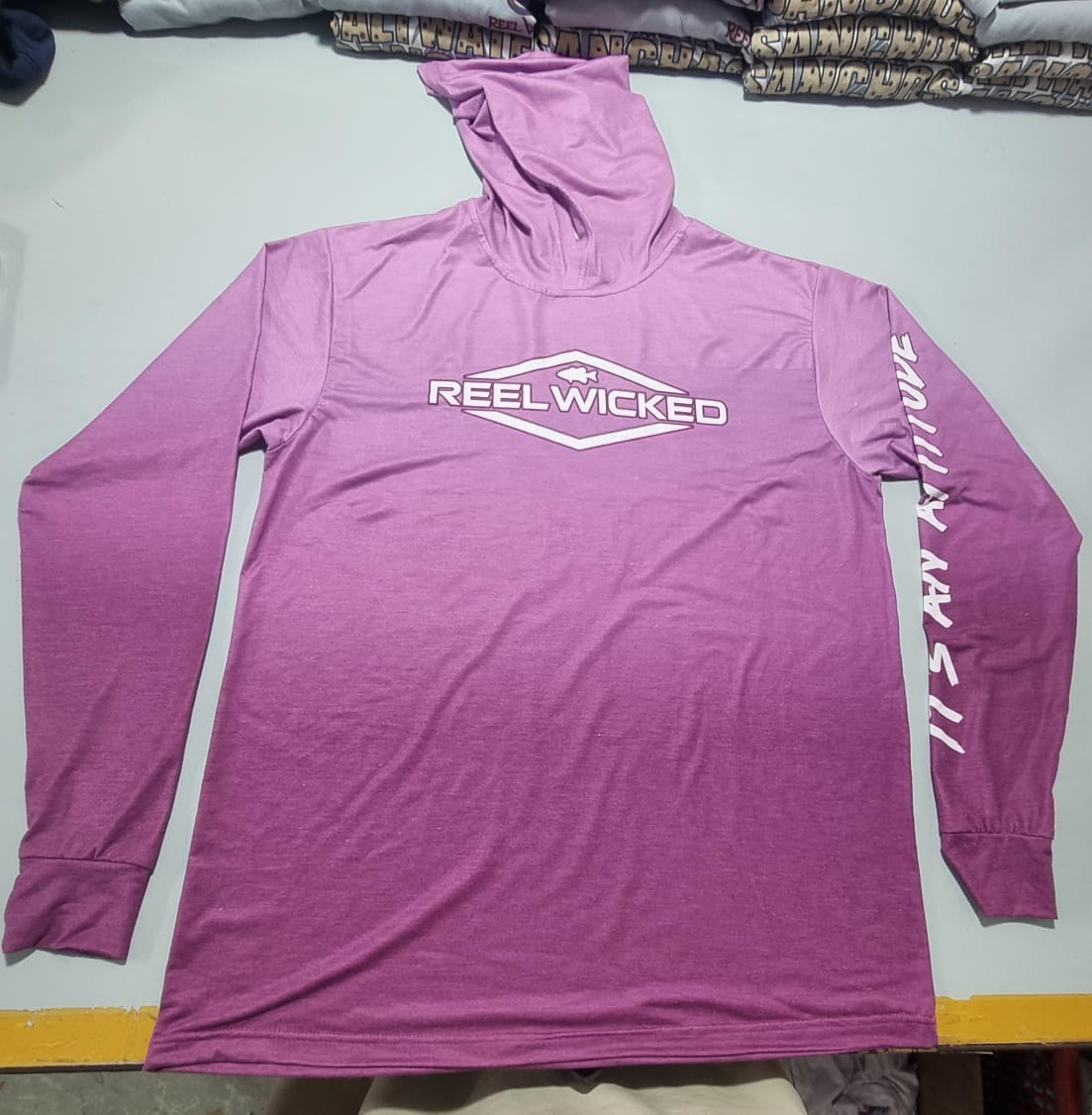CL148 Purple Reel Wicked Polyester/Rayon/Spandex Blend
