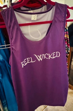 V122 Purple Razorback Tank w/Splitback