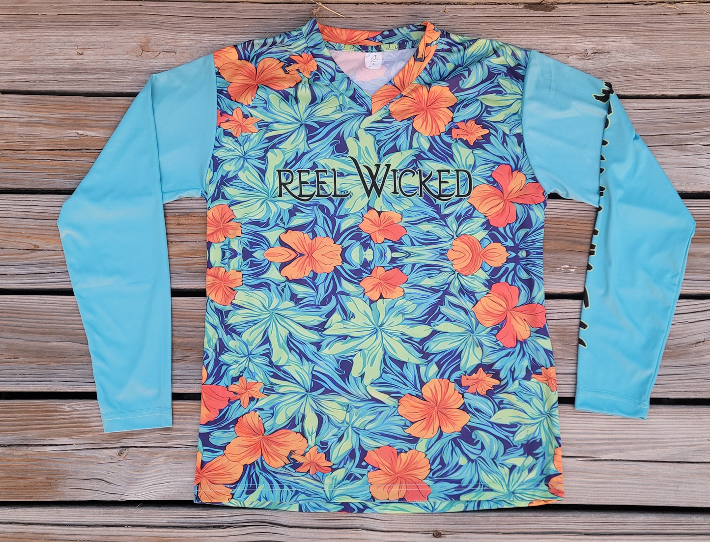 Teal Paradise Flower U