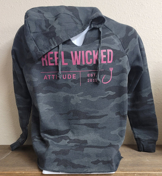 Ladies camoHoodie Sweatshirt