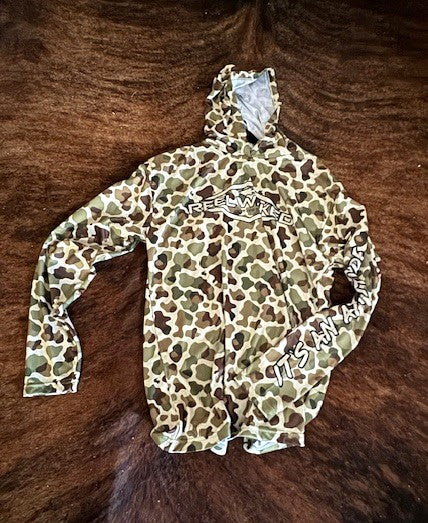 V51 Youth Duck Camo Green w/o Hood