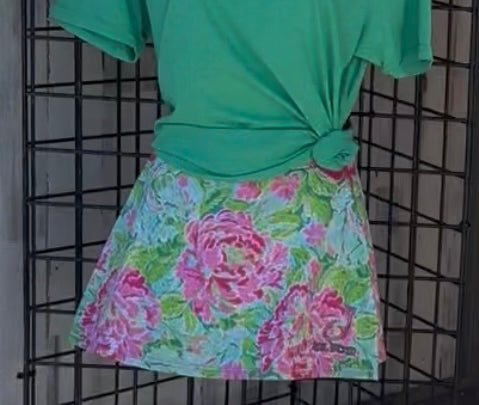CL132 Ladies Floral Skort