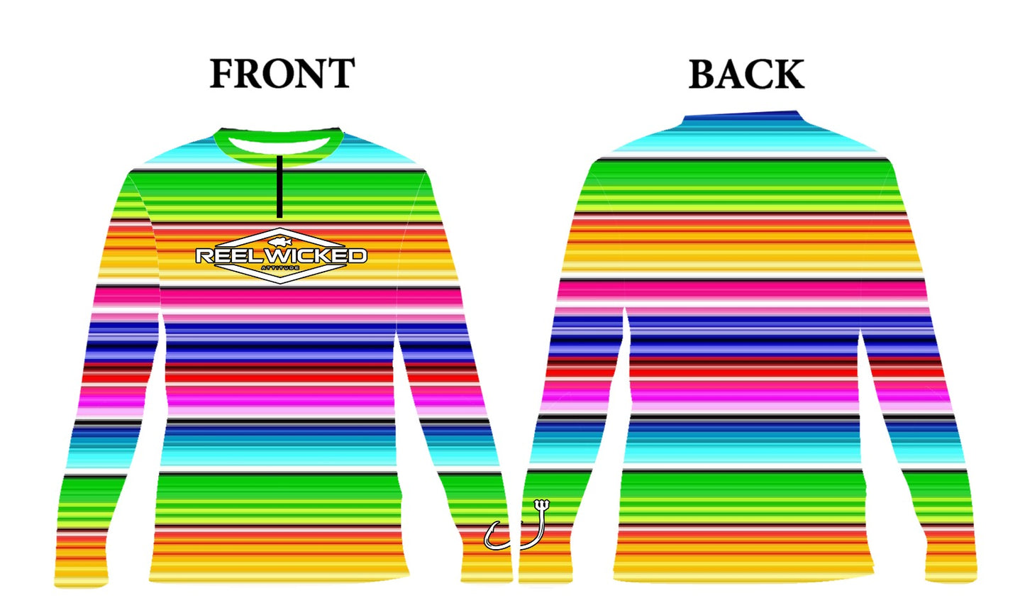 V54 Solid Serape LS Performance Quarter Zip