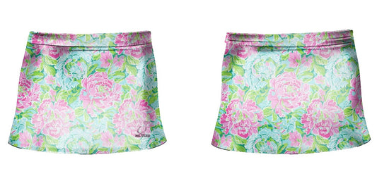 CL132 Ladies Skort Flower Print