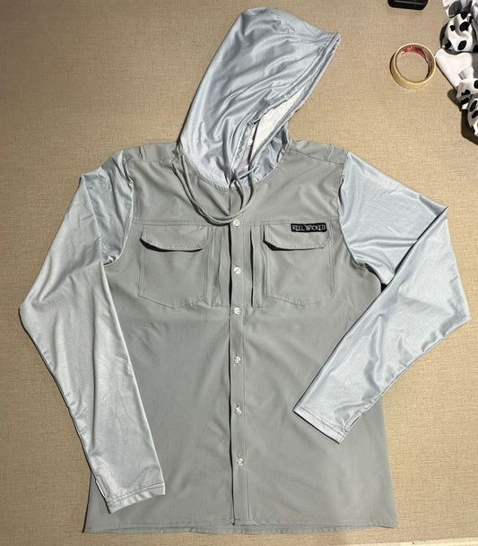CL156 Button Down Performance with Hood
