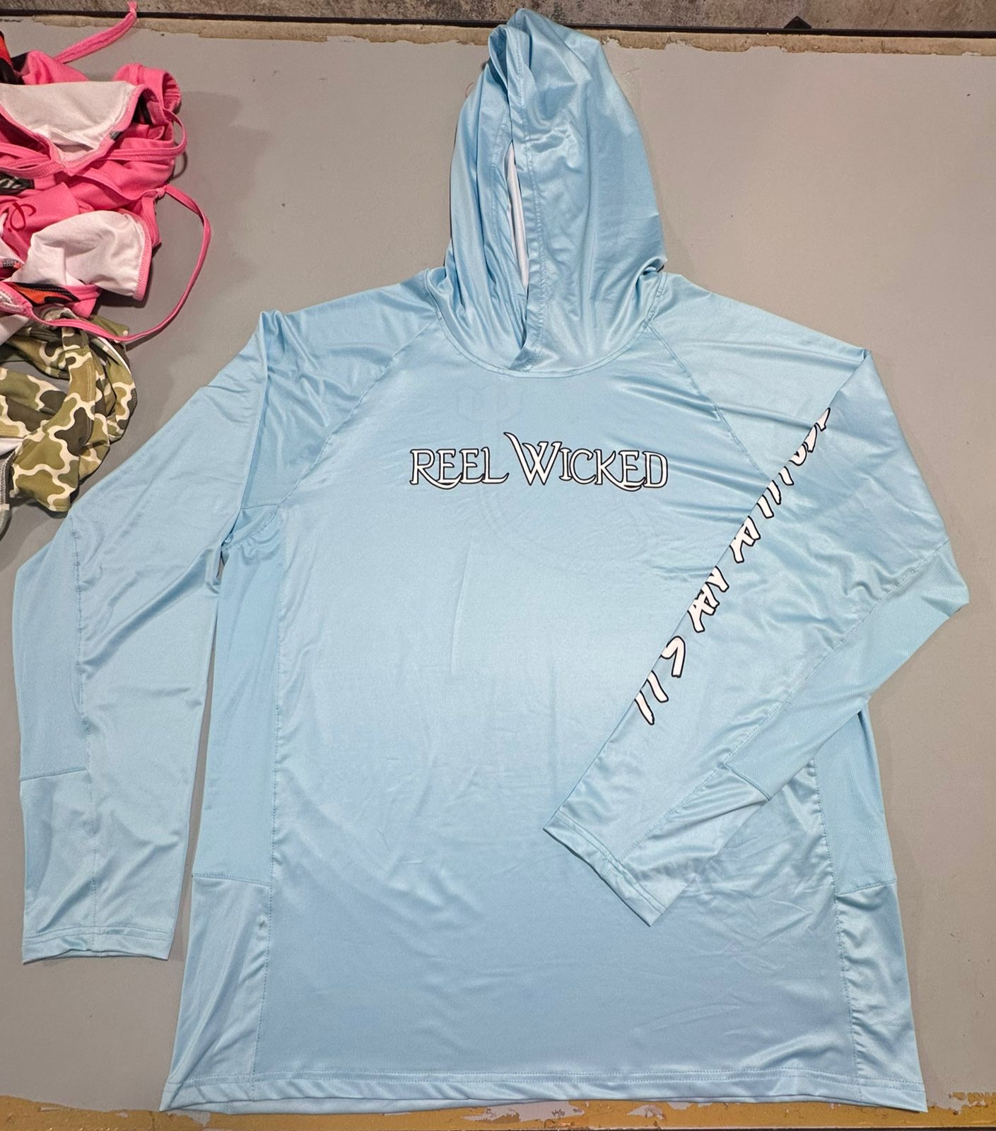 CL165 Light Blue Vented Sides