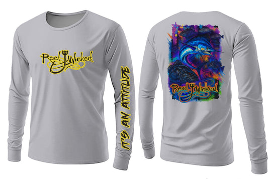 CL154 Grey RW Marlin Graphic