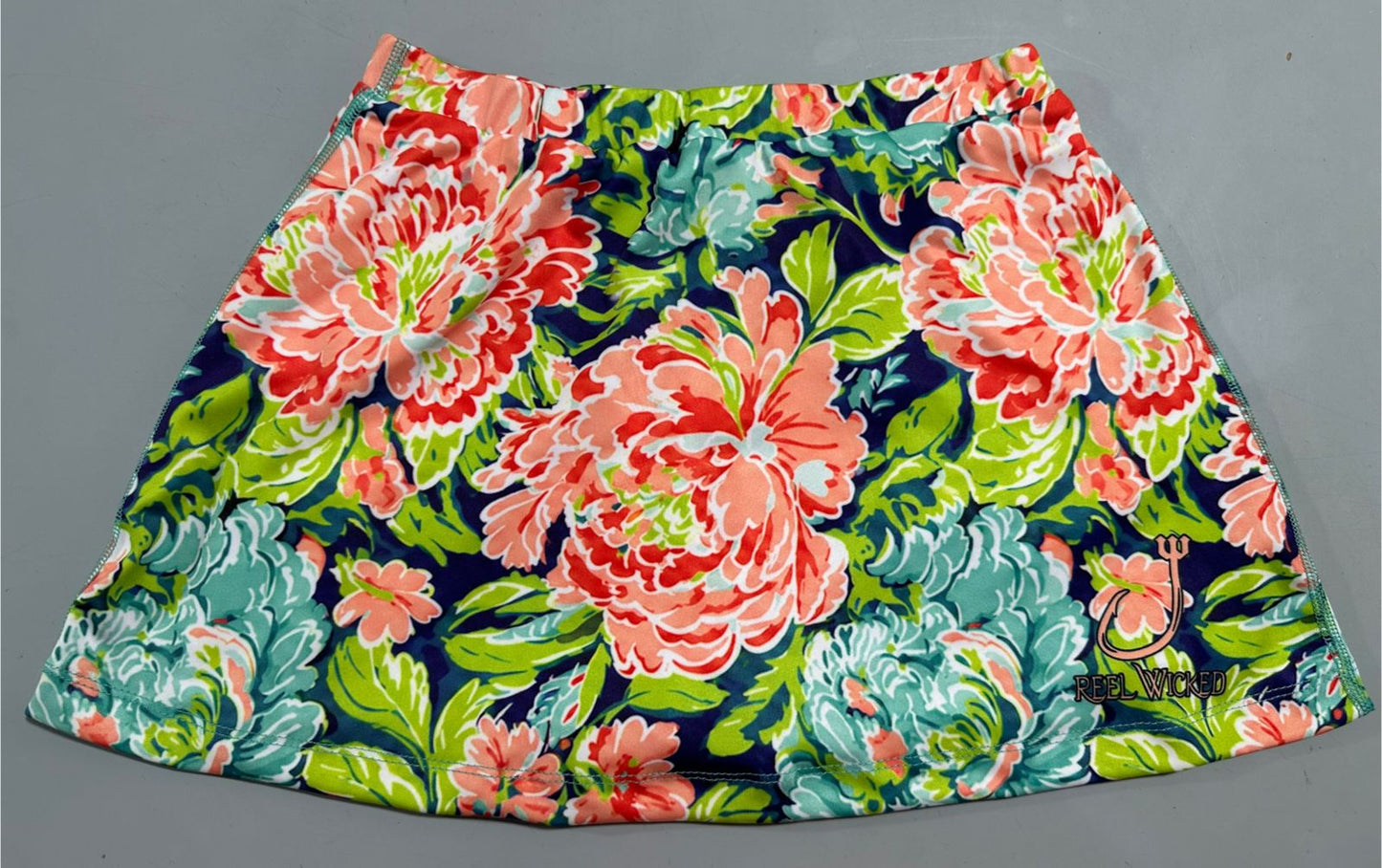 CL132 Ladies Floral Skort