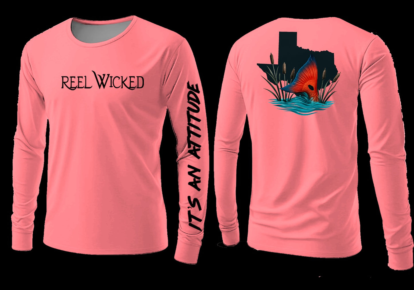 CL147 RW Texas Redtail Coral Color